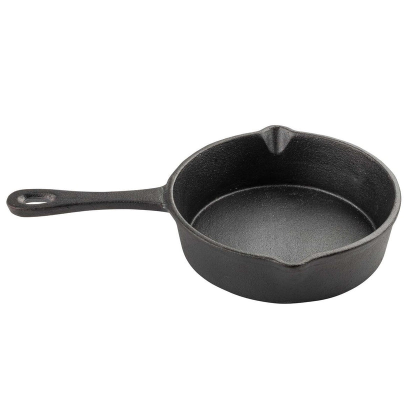 TableCraft Cast Iron Cookware 12 oz Round Mini Skillet