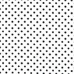 White with Black Dot,  Dalmation Dot