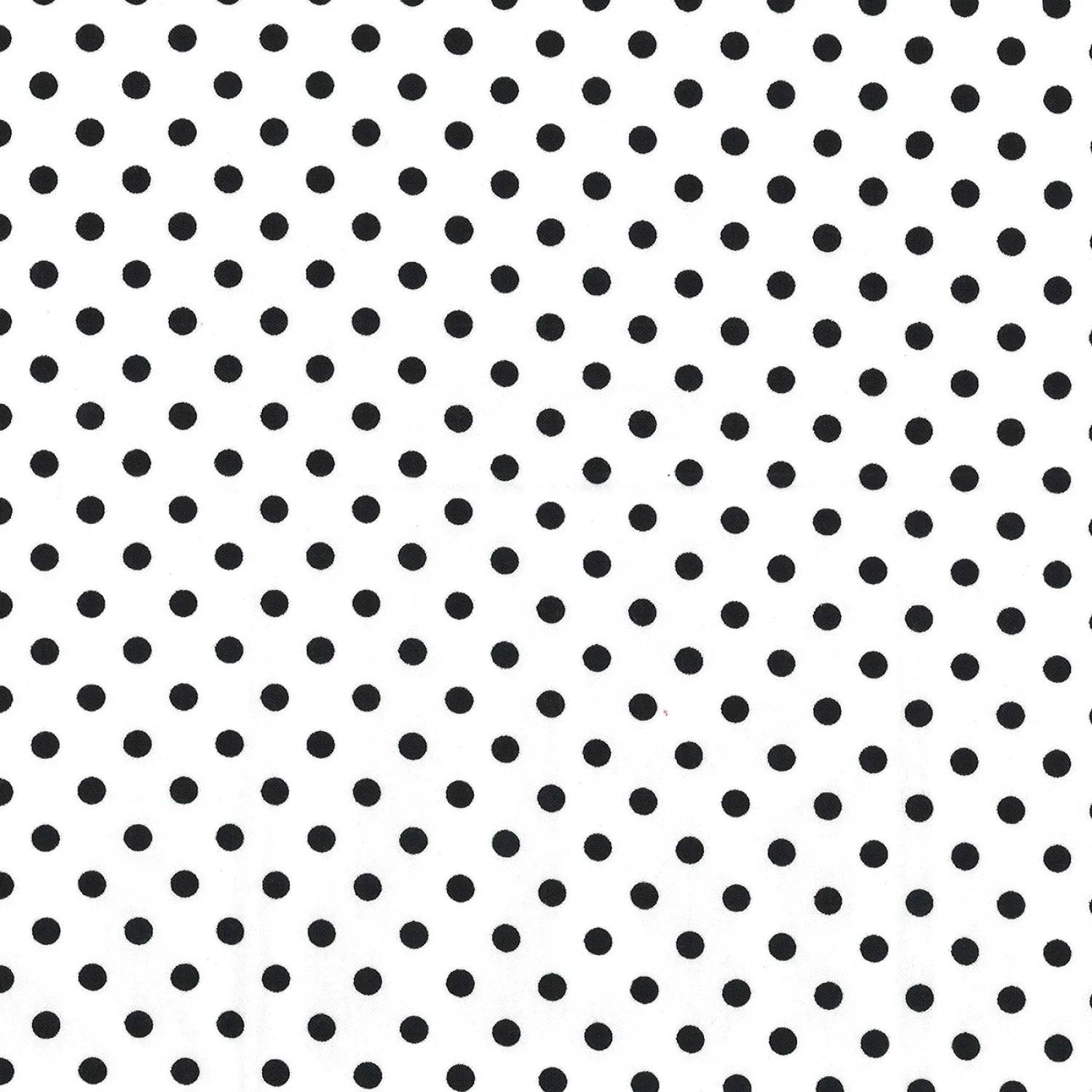 White with Black Dot,  Dalmation Dot