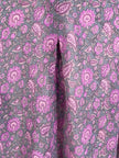PRG6037 Sheer Avatar Pure Silk Self Pocket Tunic Dress