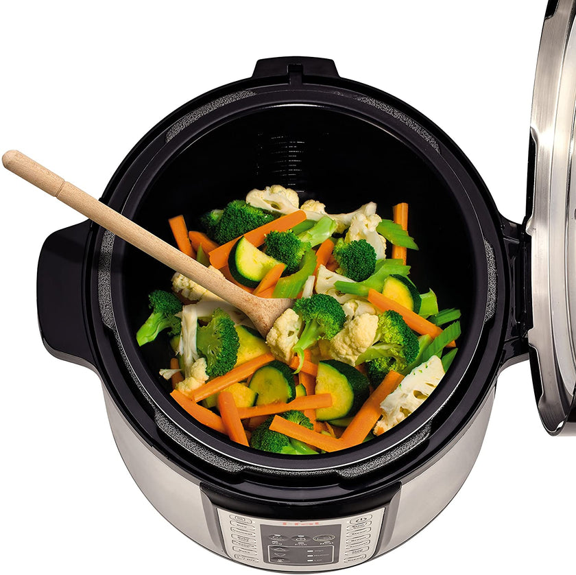 T-FAL Rapid Pro 12 in 1 Electric Pressure Cooker - Blemished package with full warranty - CY505E51
