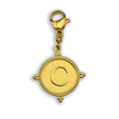 Gold Ornate Alphabet Letter Charms (A–Z) for Necklaces & Bracelets