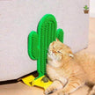 Cactus Design Cat Hair Scrubber Corner Tickle Toy
