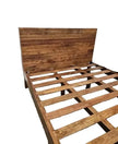 Cadre de lit QUEEN en bois massif d’acacia (WALNUT)
