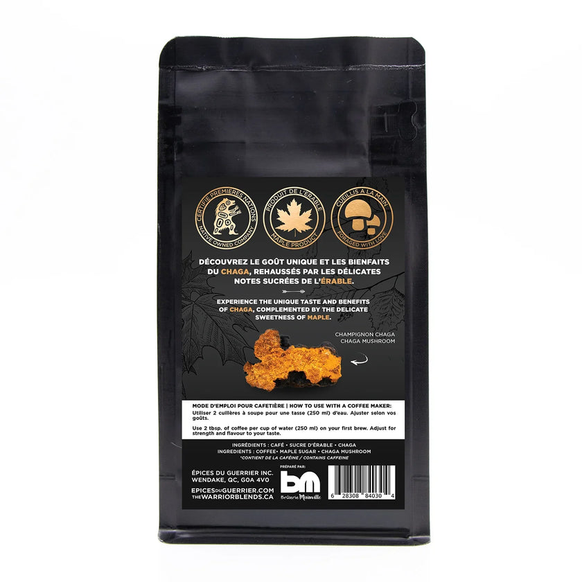 Café érable et chaga