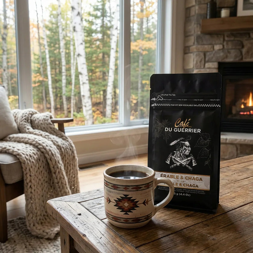 Café érable et chaga