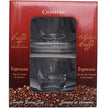 Caffe Collection - Caffe Espresso 25oz - gift box set (2 cups + 2 saucers)