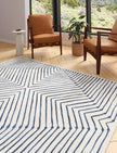 Calator Blue & Ivory Rug