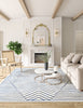 Calator Blue & Ivory Rug