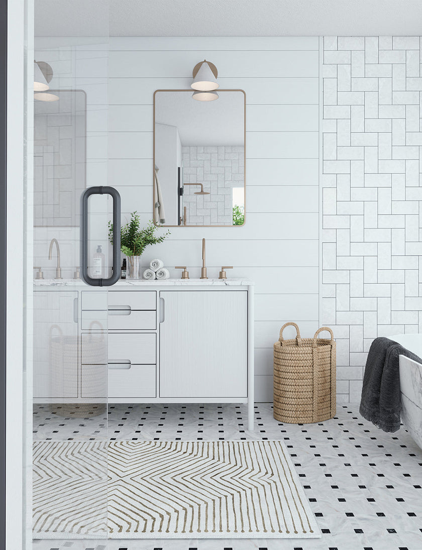 Calator Gold & Ivory Rug