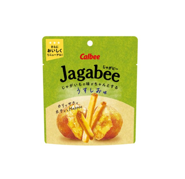 Calbee Jagabee Light Salt (38G) [Best Before Date: 2025.10]