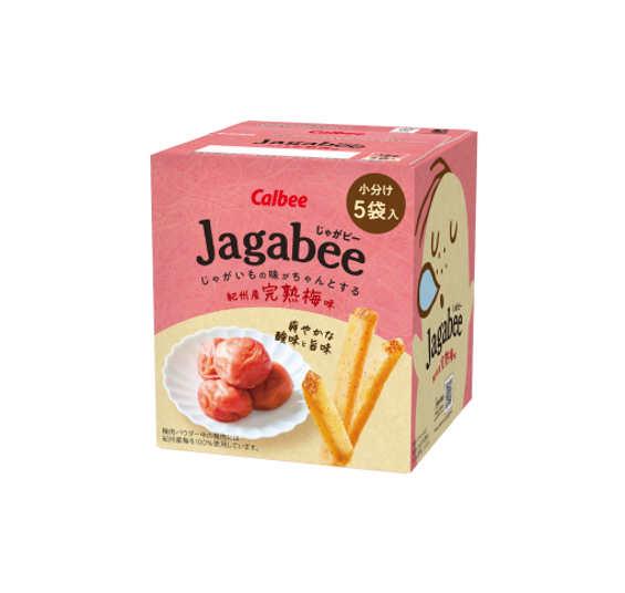 Calbee Jagabee Kishu Ripe Plum (75G) [Best Before Date: 2026.06]