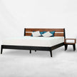 [Buy 1 Get 1] Callisto Solid Wood Bed Frame and Nightstand