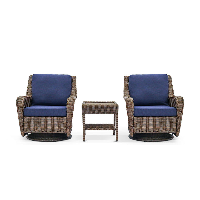 Cambridge Swivel Chair Bistro Set