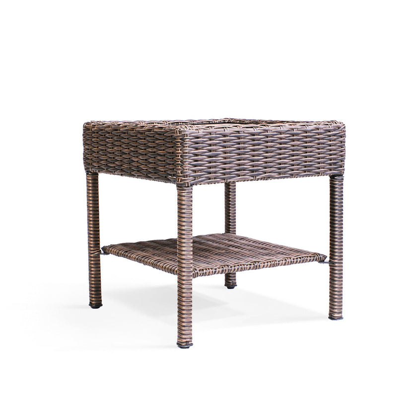 Cambridge Wicker Outdoor Chaise Lounge Set