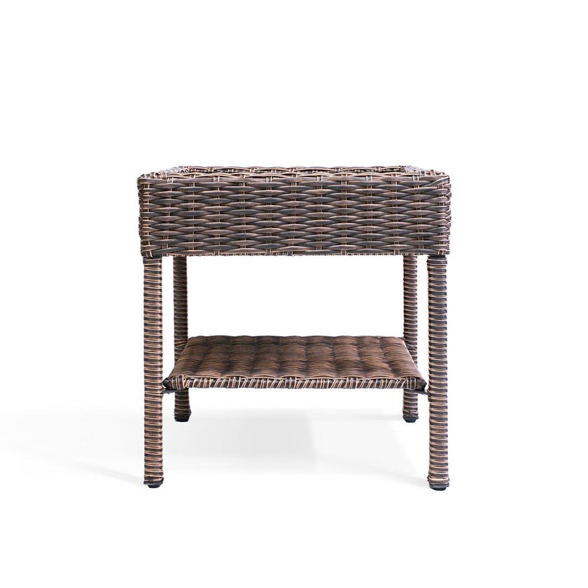 Cambridge Wicker Outdoor Chaise Lounge Set