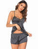 Camisole Lace Shorts Homewear Pajamas Suit For Women