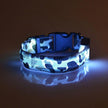 LED Camouflage Dog Collar – Luminous Safety Collar for Dogs | S M L XL