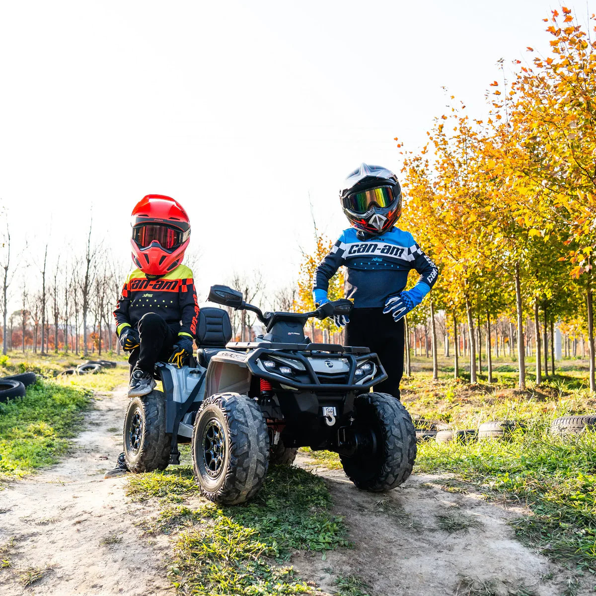 Can-Am Outlander 4X4 24V 2 places, quad pour enfant, modèle 2026