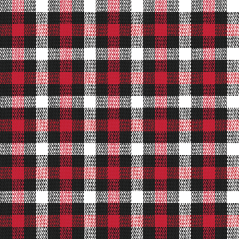 Canada Day Plaid Pattern Adhesive Vinyl
