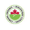 Organic maple syrup in plastic containers