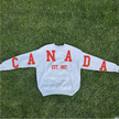 Canada Back Unisex Crewneck