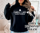 Minimalist Personalized Lake Hoodie