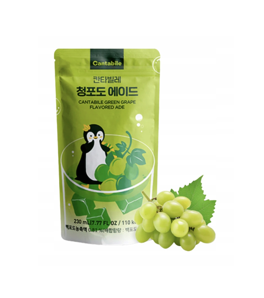 Cantabile Green Grape Flavored Ade (230ML)