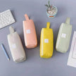 Canvas Double-Layer Stationery Box For Junior High School Students