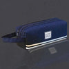 Canvas Double-Layer Stationery Box For Junior High School Students