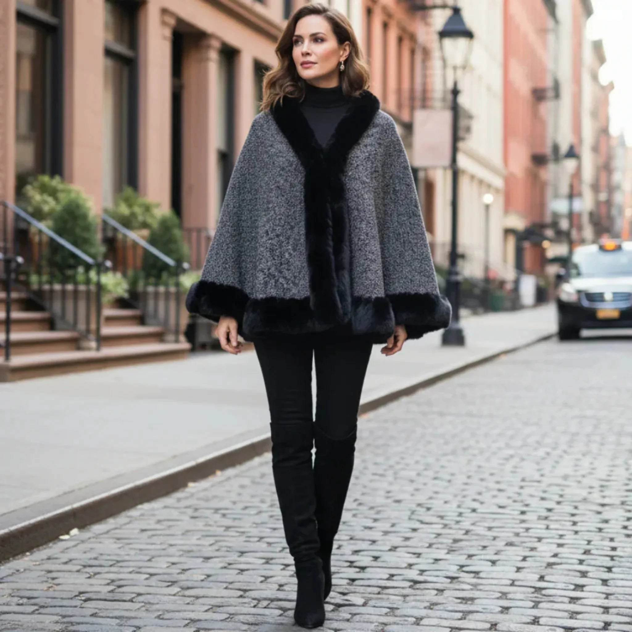 Cape poncho