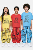 40Th Anniversary Printed Poplin Pant Poppy Red