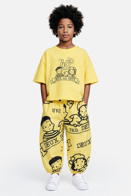 40Th Anniversary Graphic T-Shirt Honey Yellow