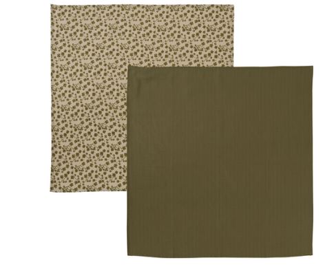 Iro Muslin - Pack of 2 - Olive