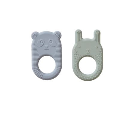 Ninka & Ling Ling Baby Teether - Pack of 2