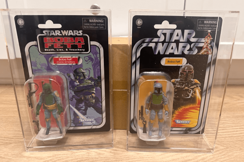 Acrylic Display Case for Star Wars & GI-Joe Carded 3.75