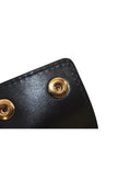 Authentic VERSACE La Greca Vintage Leather Pouch Purse Yellow Box Junk 7524L