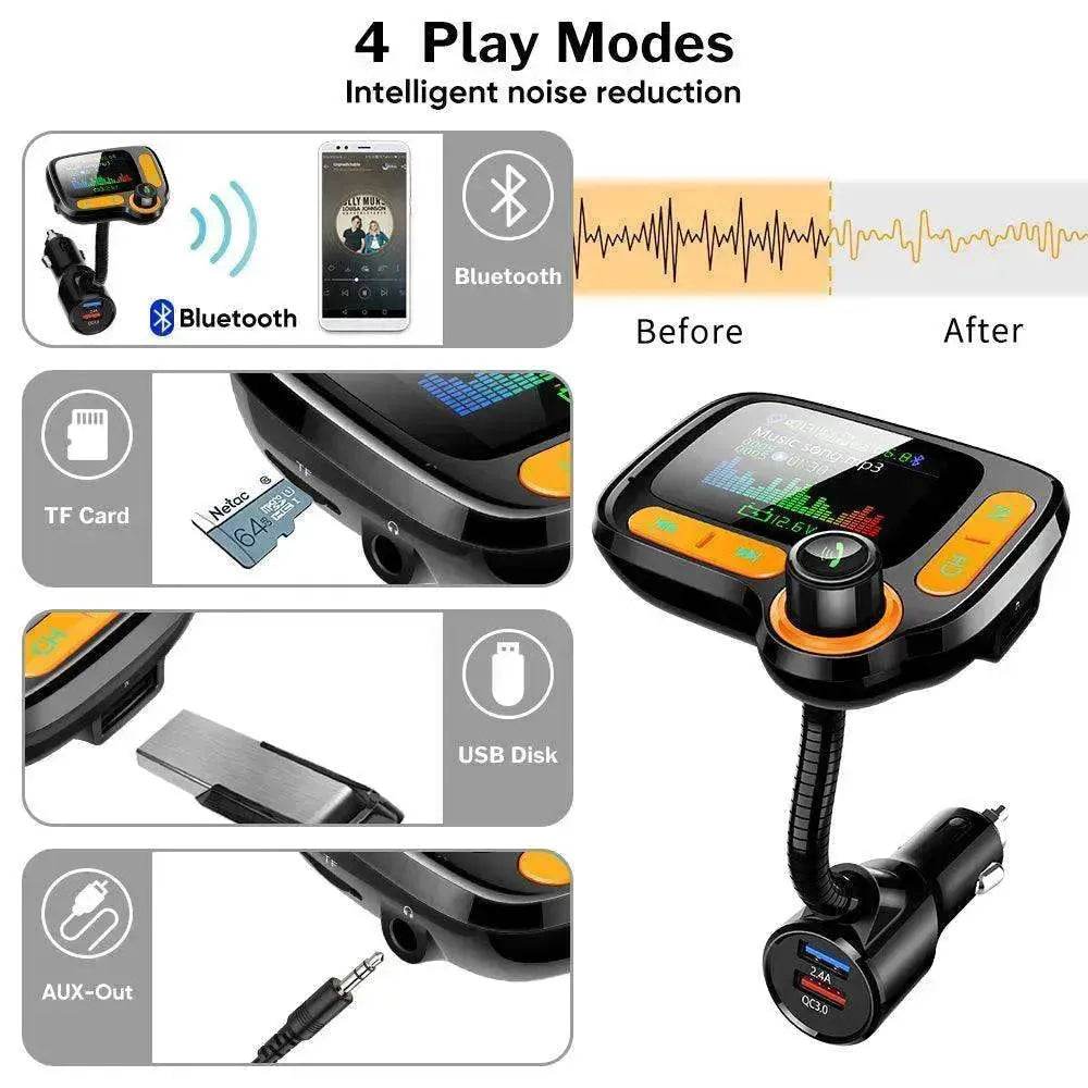 Car Bluetooth Multi Function Player With Large Color Screen