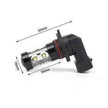 Car Lights Styling High Power 6000K White LED Fog Bulbs H10 Socket