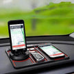 Car Phone Pad 4-in-1 Parking Number Card Anti-Slip Mat Auto Holder