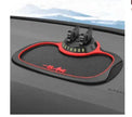 Car Phone Pad 4-in-1 Parking Number Card Anti-Slip Mat Auto Holder