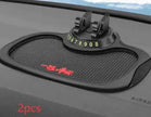 Car Phone Pad 4-in-1 Parking Number Card Anti-Slip Mat Auto Holder