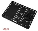 Car Phone Pad 4-in-1 Parking Number Card Anti-Slip Mat Auto Holder