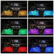Car RGB Strip Lights: Wireless Music Control, Waterproof LED, Remote.