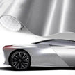 Car Styling Glossy Black 5D Carbon Fiber Vinyl film Car Wrap