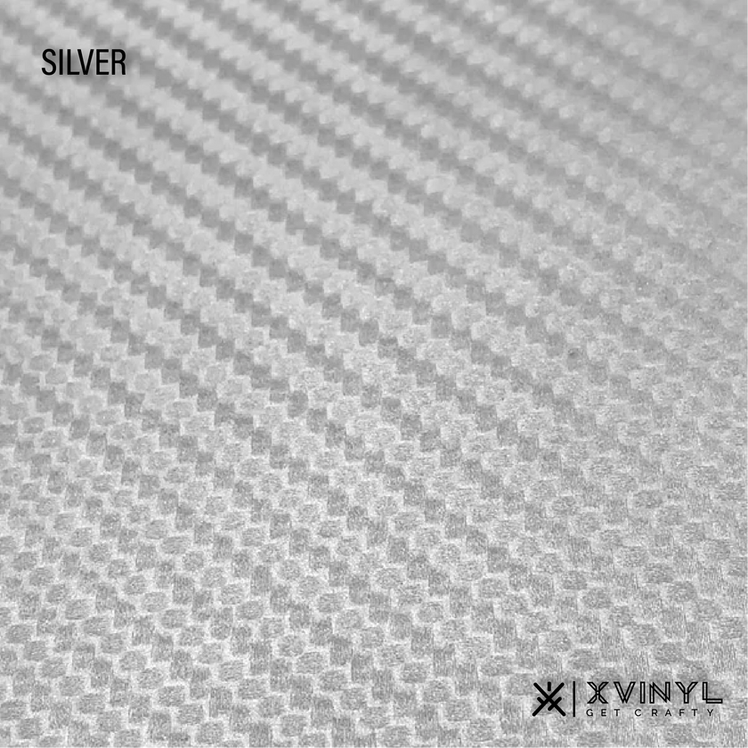 XVinyl Carbon Flex Heat Transfer Vinyl - Premium HTV for Cotton, Polyester, Blends, Lycra, Spandex, and More
