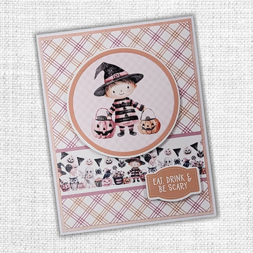Pink Halloween 6x8