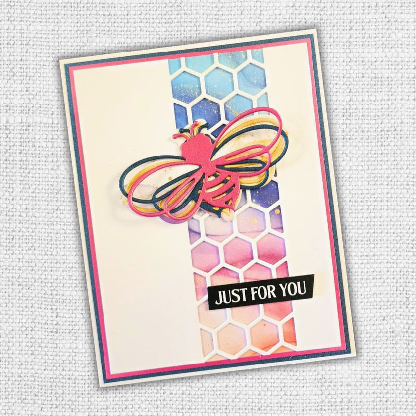 Honeybees Layered Metal Dies 33906