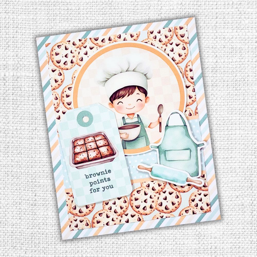 Little Bakers Patterns 12x12 Paper Collection 35023