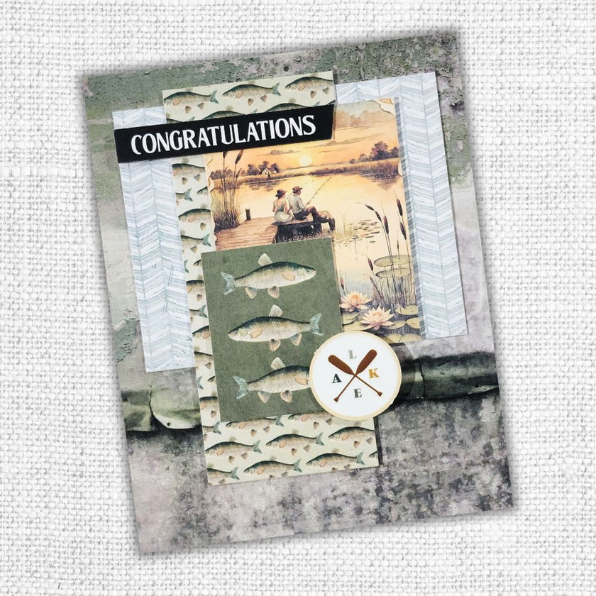 Lakeside Memories Basics 12x12 Paper Collection 34716
